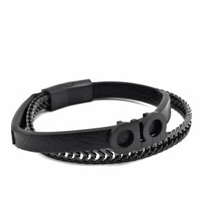 هدیه های مخصوص روز مرد دستبند مردانه چرمی مناسب روز مرد 2 300x300 - هدیه های مخصوص روز مرد