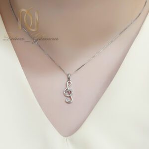 گردنبند کلید سل نقره