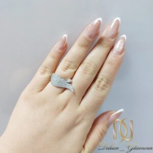 انگشتر نقره زنانه مدل بال فرشته