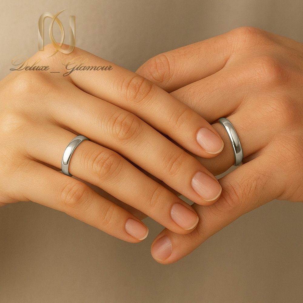 حلقه ست نقره عیار 925 بدون نگین