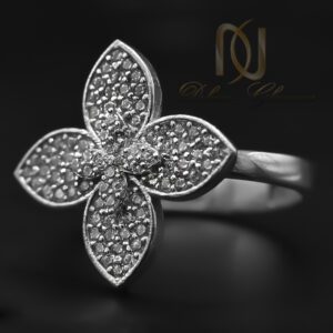 انگشتر زنانه نقره مدل گل