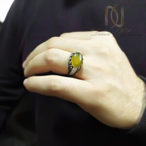 عکس انگشتر نقره مردانه شرف الشمس