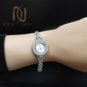 عکس ساعت نقره زنانه جواهری