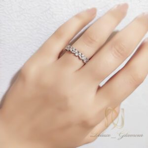 انگشتر نقره زنانه مارکیز