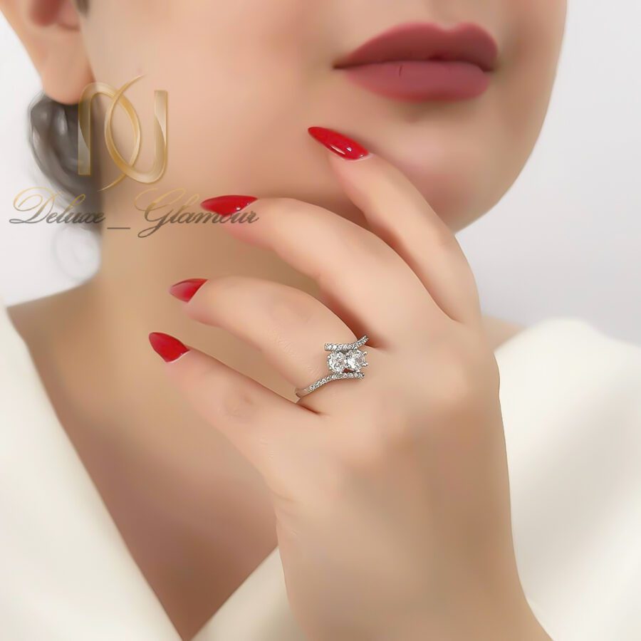 انگشتر زنانه نقره خارجی