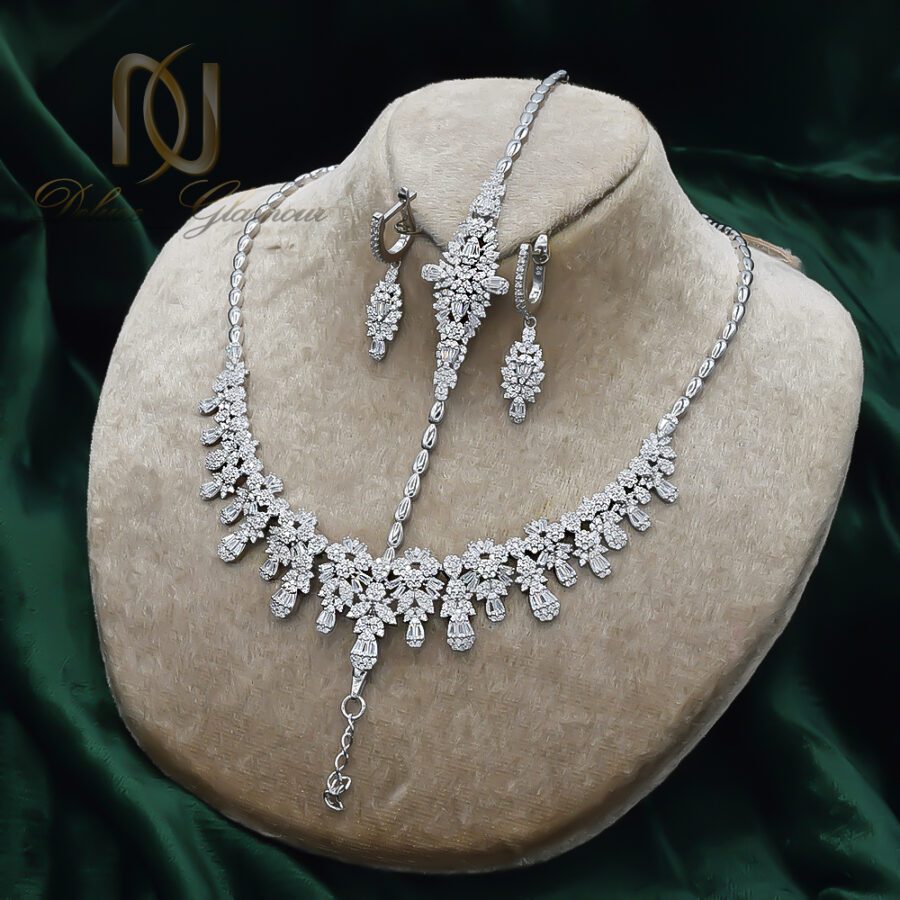 سرویس نقره زنانه طرح جدید و شیک
