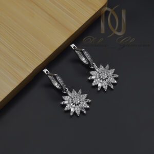 مدل گوشواره نقره گل