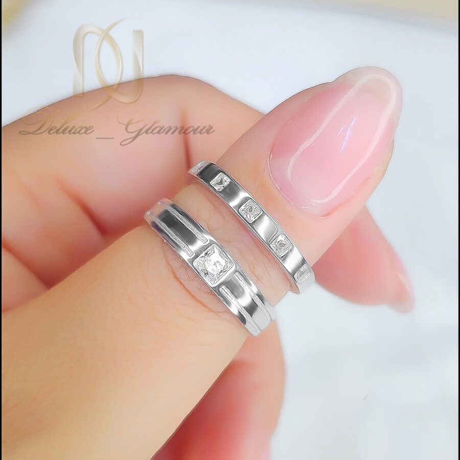 حلقه ست نقره ازدواج ظریف