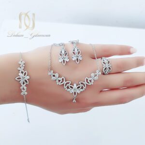 سرویس نقره زنانه مدل پروانه ظریف