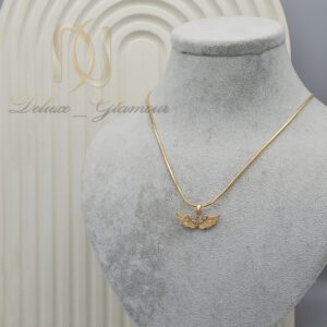 گردنبند ژوپینگ دخترانه بال فرشته نگین دار