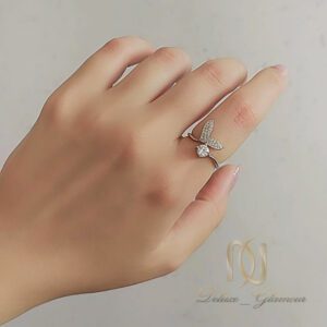 انگشتر نقره دم ماهی نهنگ وال