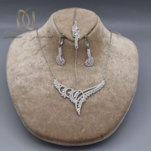 سرویس نقره عروس نگین دار