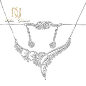 سرویس نقره عروس مشابه طلا
