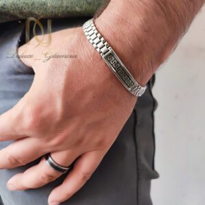 مدل دستبند نقره مردانه رولکس و ورساچه