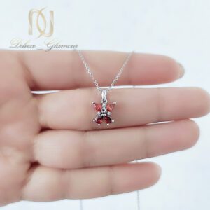 گردنبند نقره پروانه ظریف