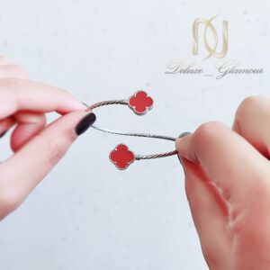 دستبند نقره زنانه ونکلیف فری سایز