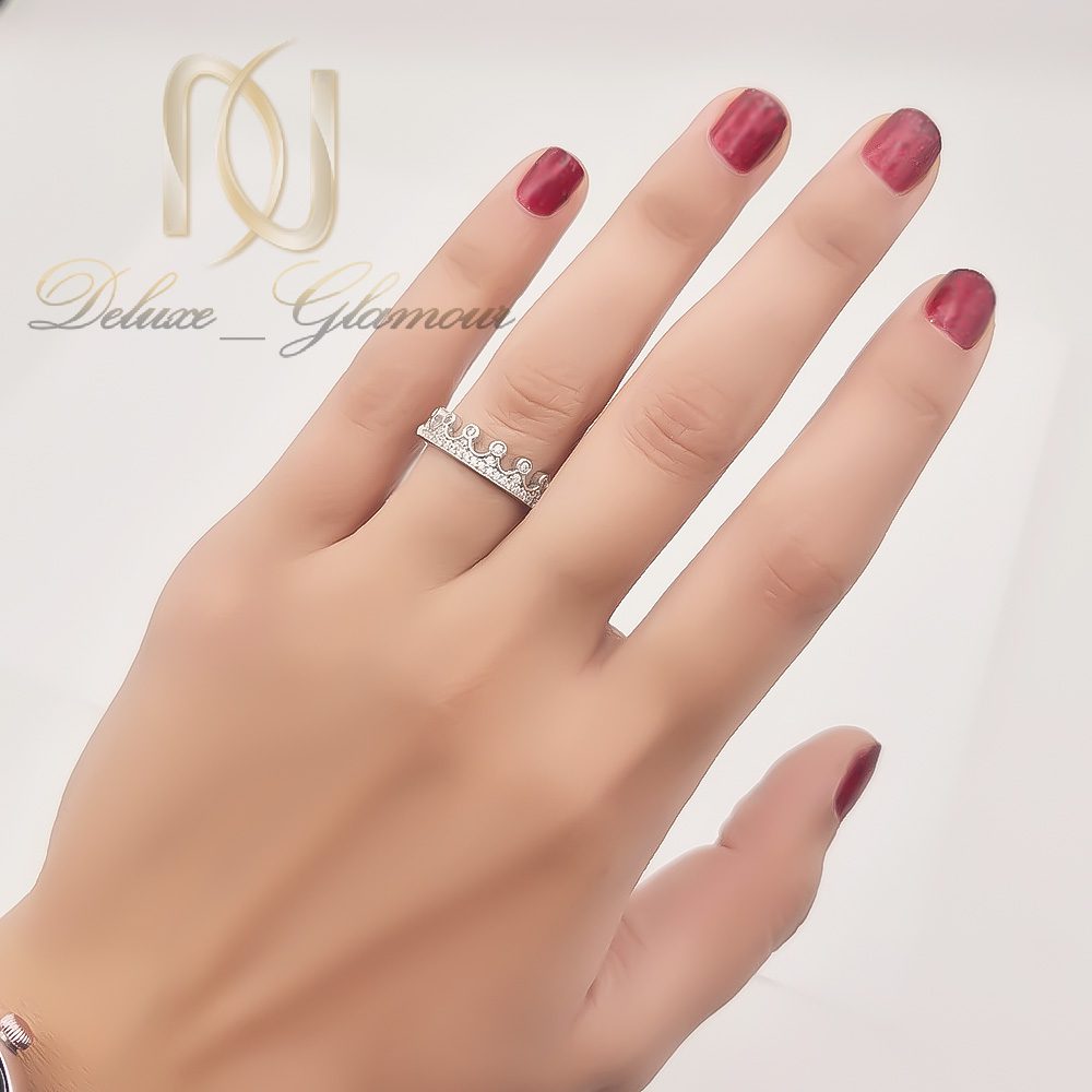 انگشتر نقره تاج