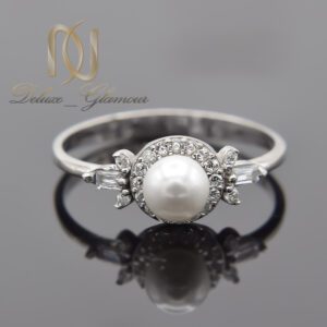 انگشتر نقره مرواریدی