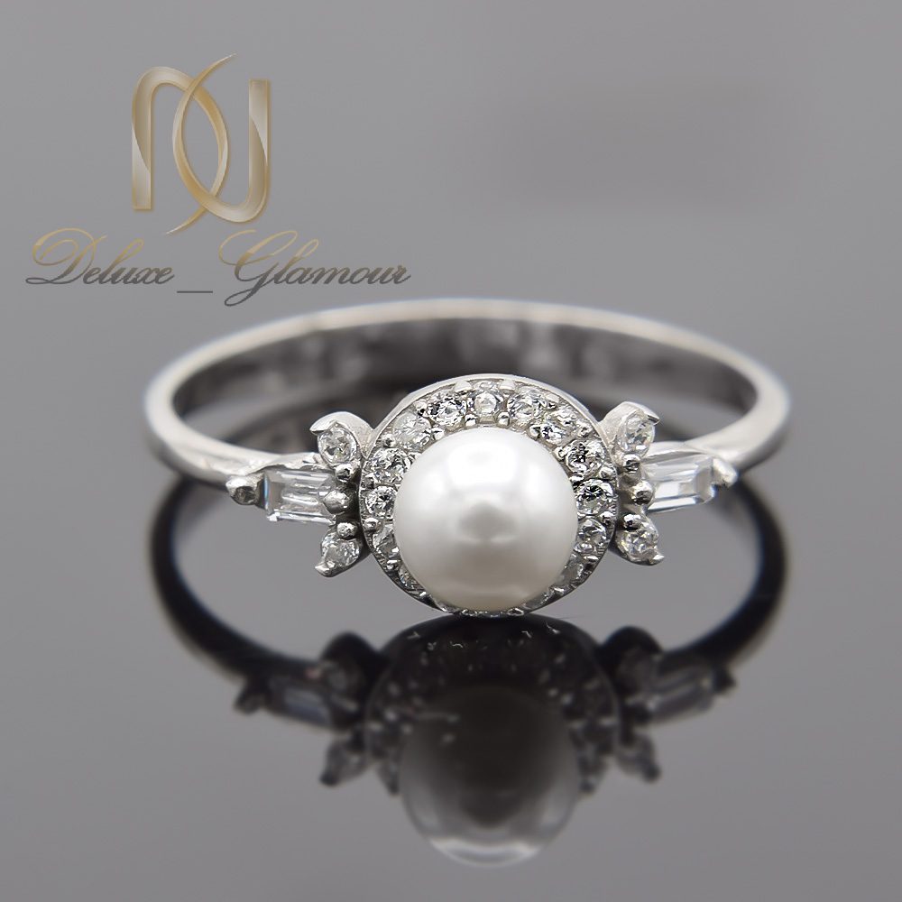 انگشتر نقره مرواریدی