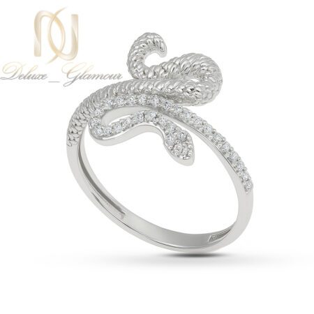 انگشتر نقره زنانه طرح مار