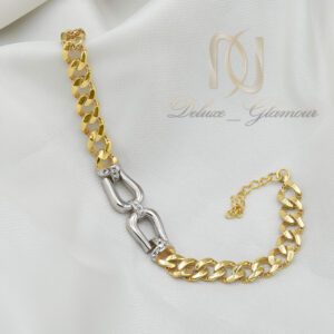 دستبند نقره زنانه طرح گوچی بدون نگین