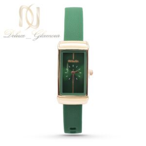 ساعت مچی زنانه اولیجیا سبز و رزگلد