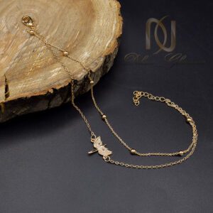 پابند استیل زنانه طرح فرشته طلایی