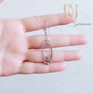 گردنبند نقره زنانه آلبرنادو گوی و حلقه