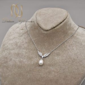 گردنبند نقره زنانه طرح بال فرشته خارجی