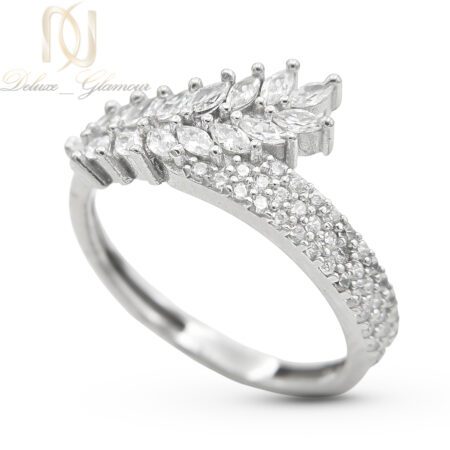 انگشتر نقره زنانه طرح خوشه