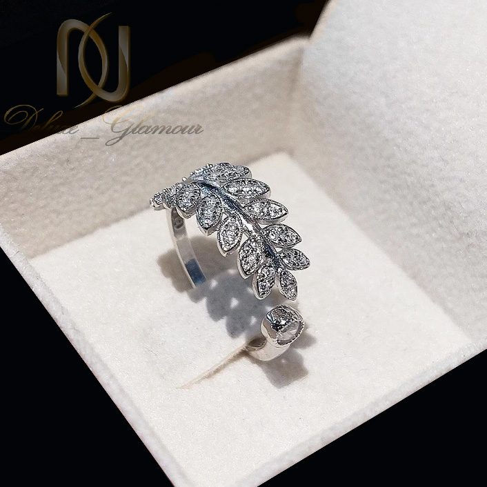 انگشتر نقره زنانه شاخه زیتون