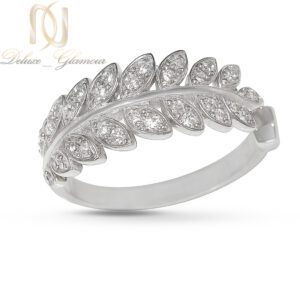 انگشتر نقره زنانه شاخه زیتون