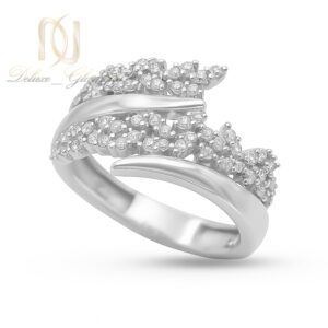 انگشتر نقره زنانه طرح خوشه