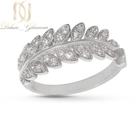 انگشتر نقره زنانه شاخه زیتون