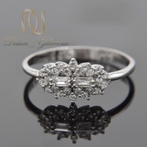 انگشتر نقره زنانه ظریف نگین دار