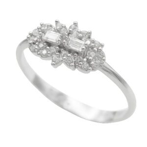 انگشتر نقره زنانه ظریف