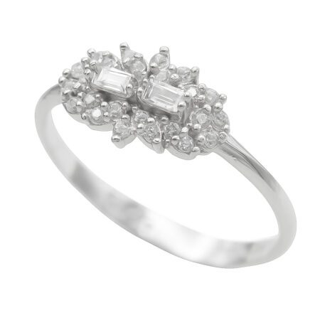 انگشتر نقره زنانه ظریف