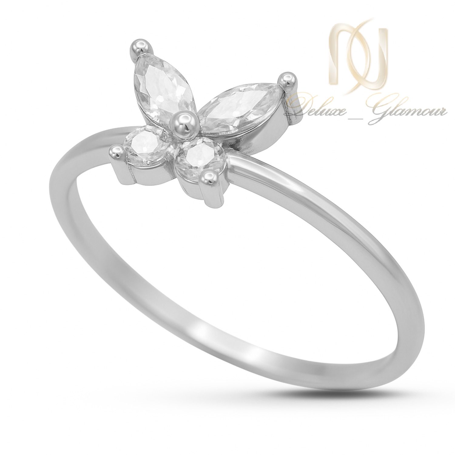 انگشتر نقره زنانه پروانه ظریف