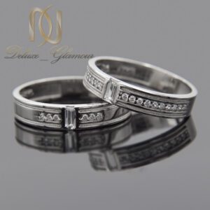 حلقه ست نقره ازدواج تراش