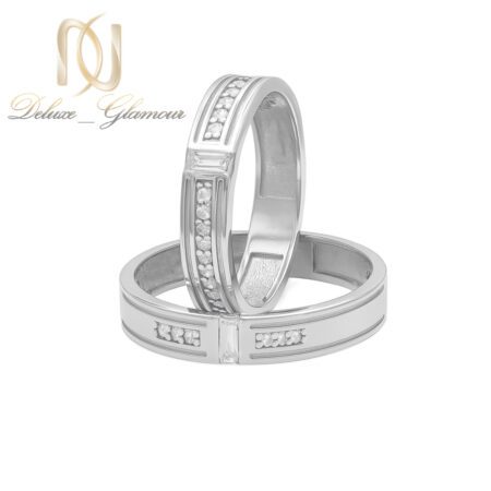 حلقه ست نقره ازدواج