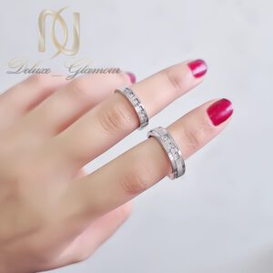 حلقه ست نقره ازدواج تراش جدید