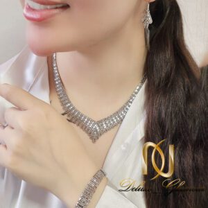 سرویس نقره زنانه بدون نگین