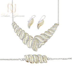 سرویس نقره زنانه تراش خامه ای