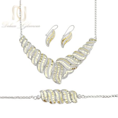 سرویس نقره زنانه تراش خامه ای