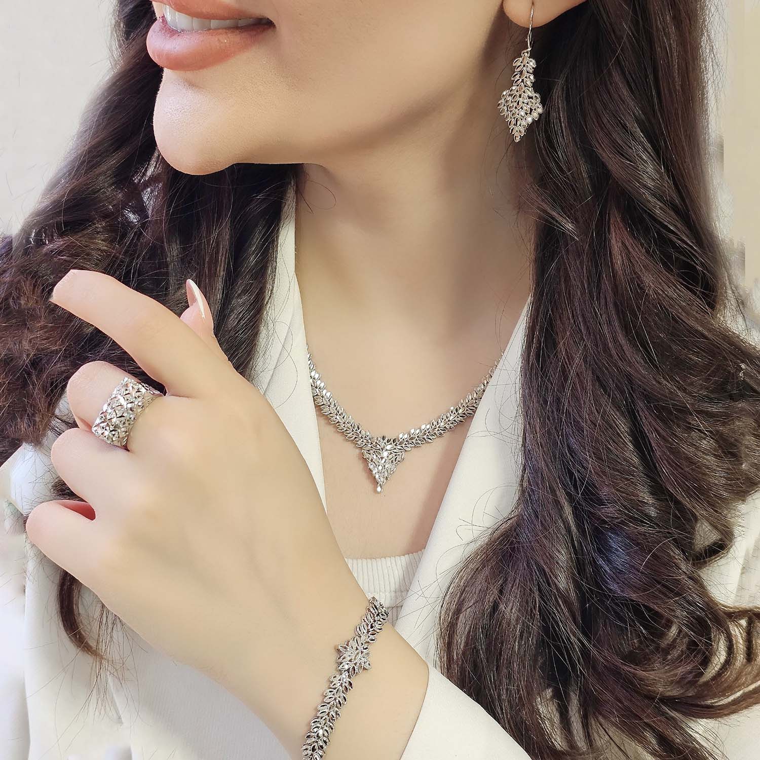 سرویس نقره زنانه تراش