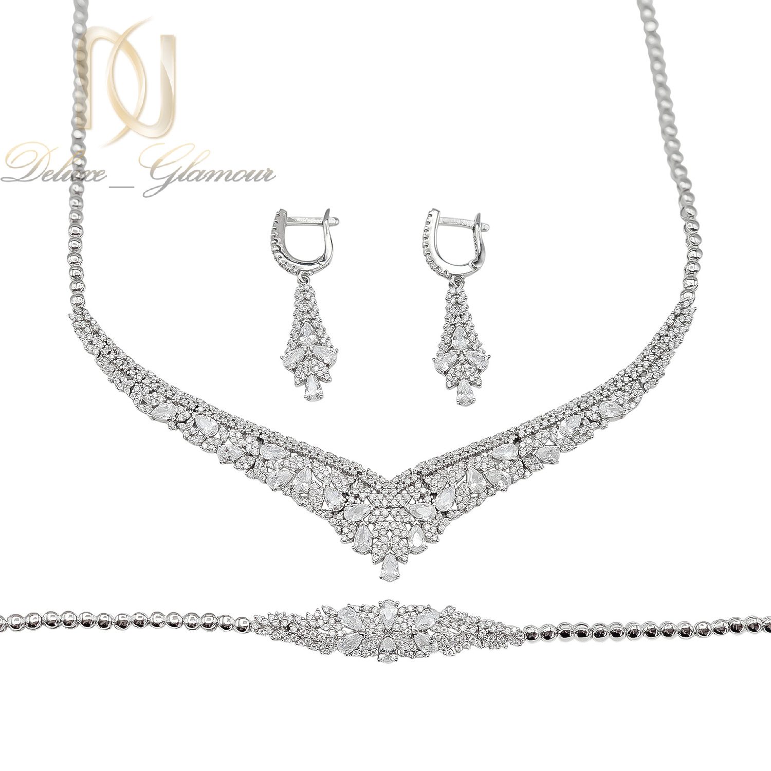 سرویس نقره زنانه جواهری