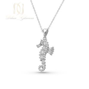 گردنبند نقره زنانه اسب دریایی