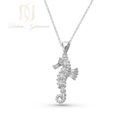 گردنبند نقره زنانه اسب دریایی