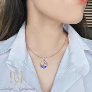 گردنبند نقره زنانه دم نهنگ