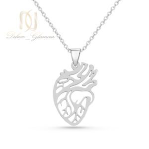 گردنبند نقره مدل قلب